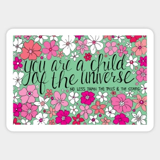 Child of the Universe Sticker